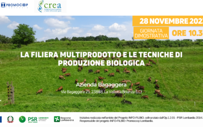 SAVE THE DATE 28 novembre | Giornata dimostrativa “La filiera multiprodotto e le tecniche di produzione biologica”
