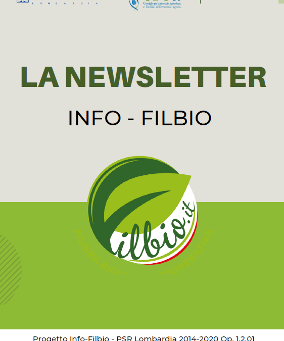 Online la newsletter del progetto INFO-FILBIO